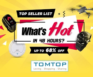 Tomtop menawarkan produk berkualitas tinggi dengan harga terbaik